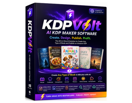 KDPVolt AI KDP Maker Software box